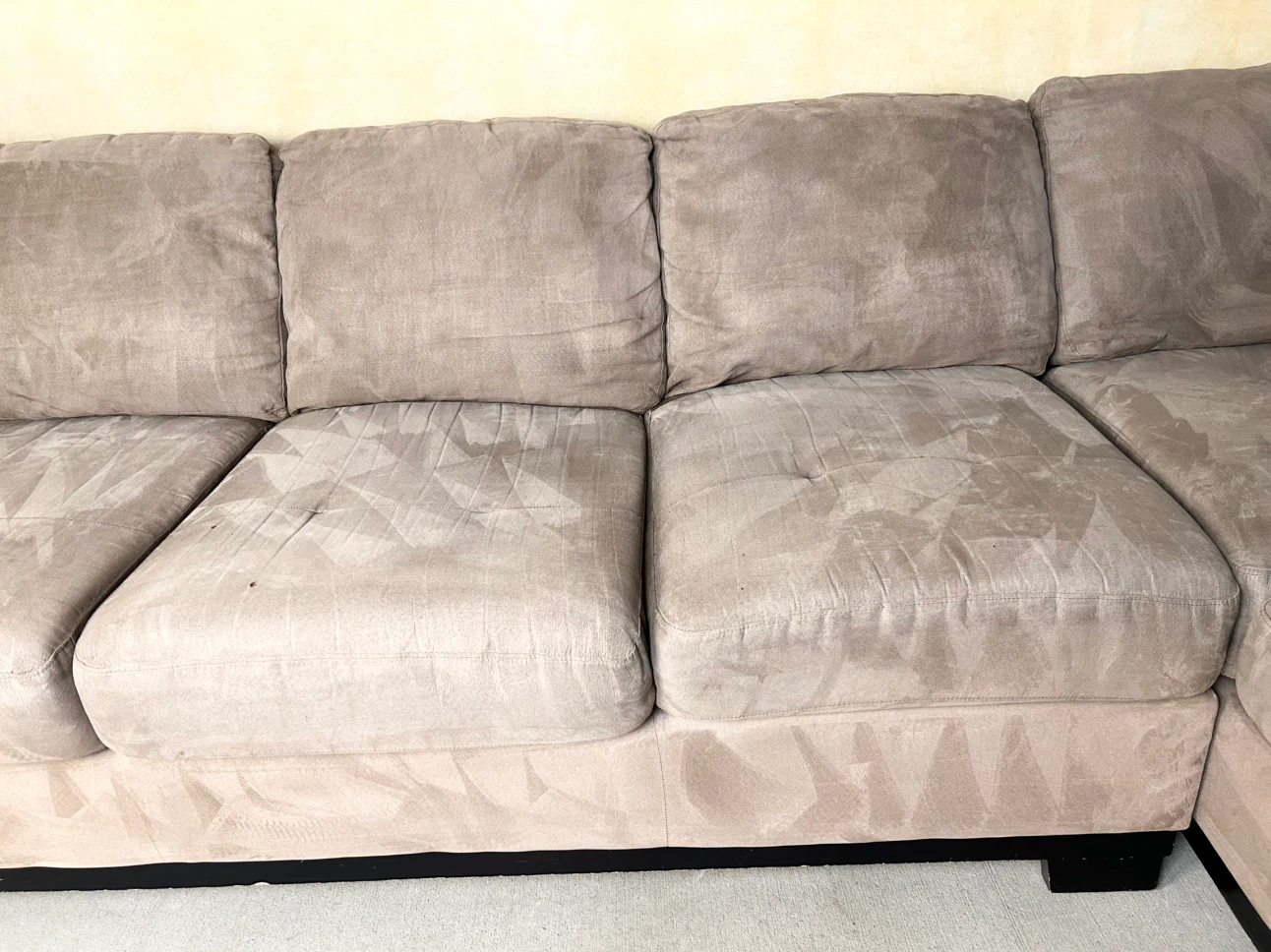 DELIVERY AVAILABLE! TAN MICROFIBER SECTIONAL FOR $400! - photo 4