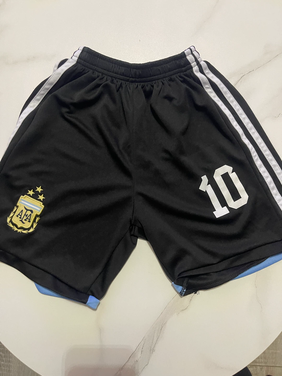 Argentina National Team Soccer Jersey and Shorts Set - photo 4