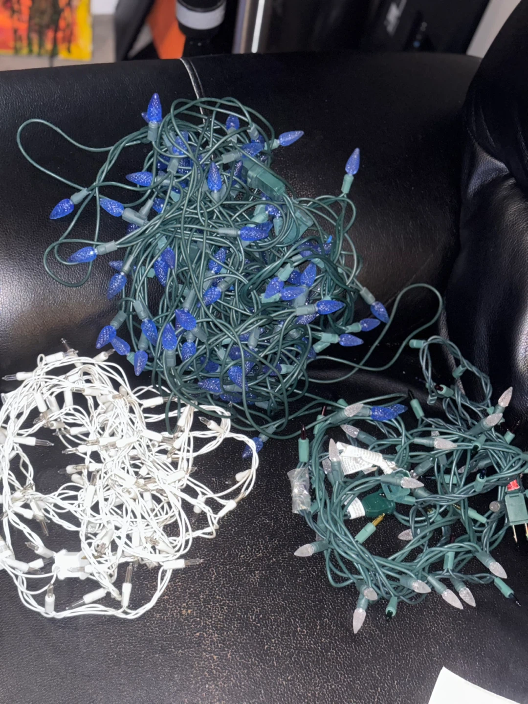 Set of 3 Christmas Holiday String Lights