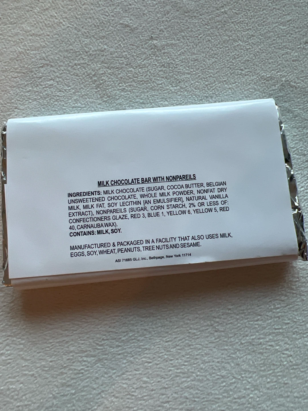 Milk chocolate bar small size rectangular - photo 2