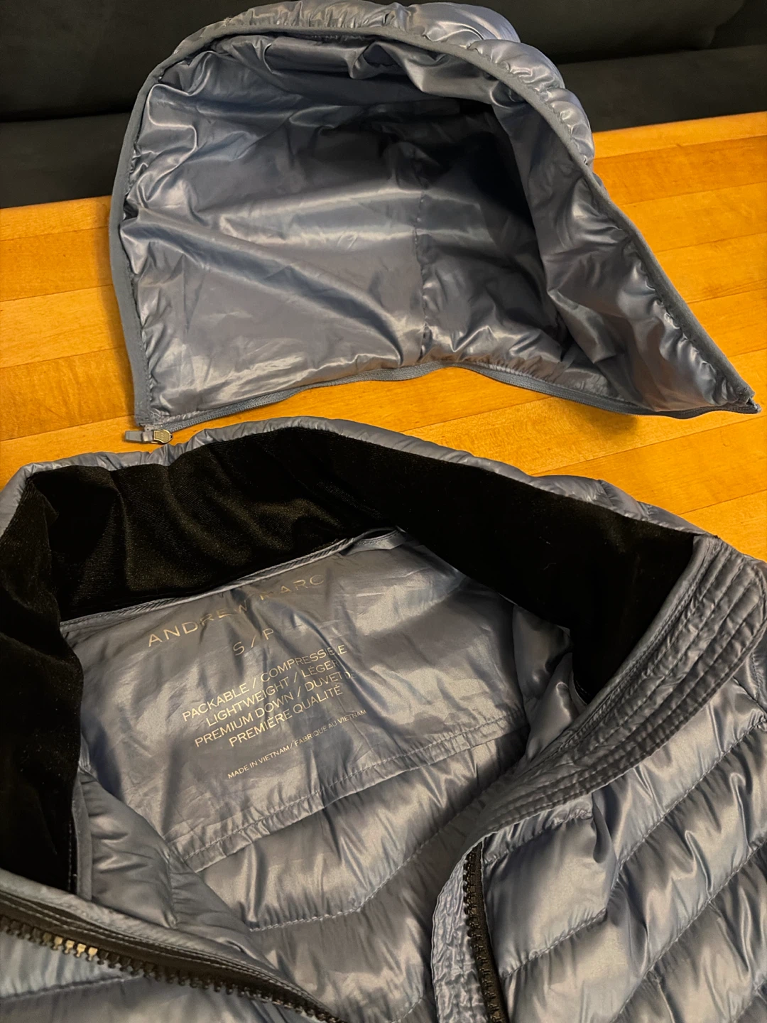 Andrew Marc Packable Down Coat - photo 2