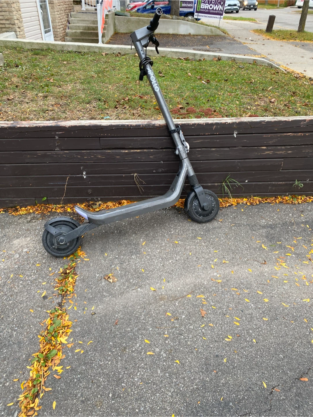 Apollo Electric Scooter Grey