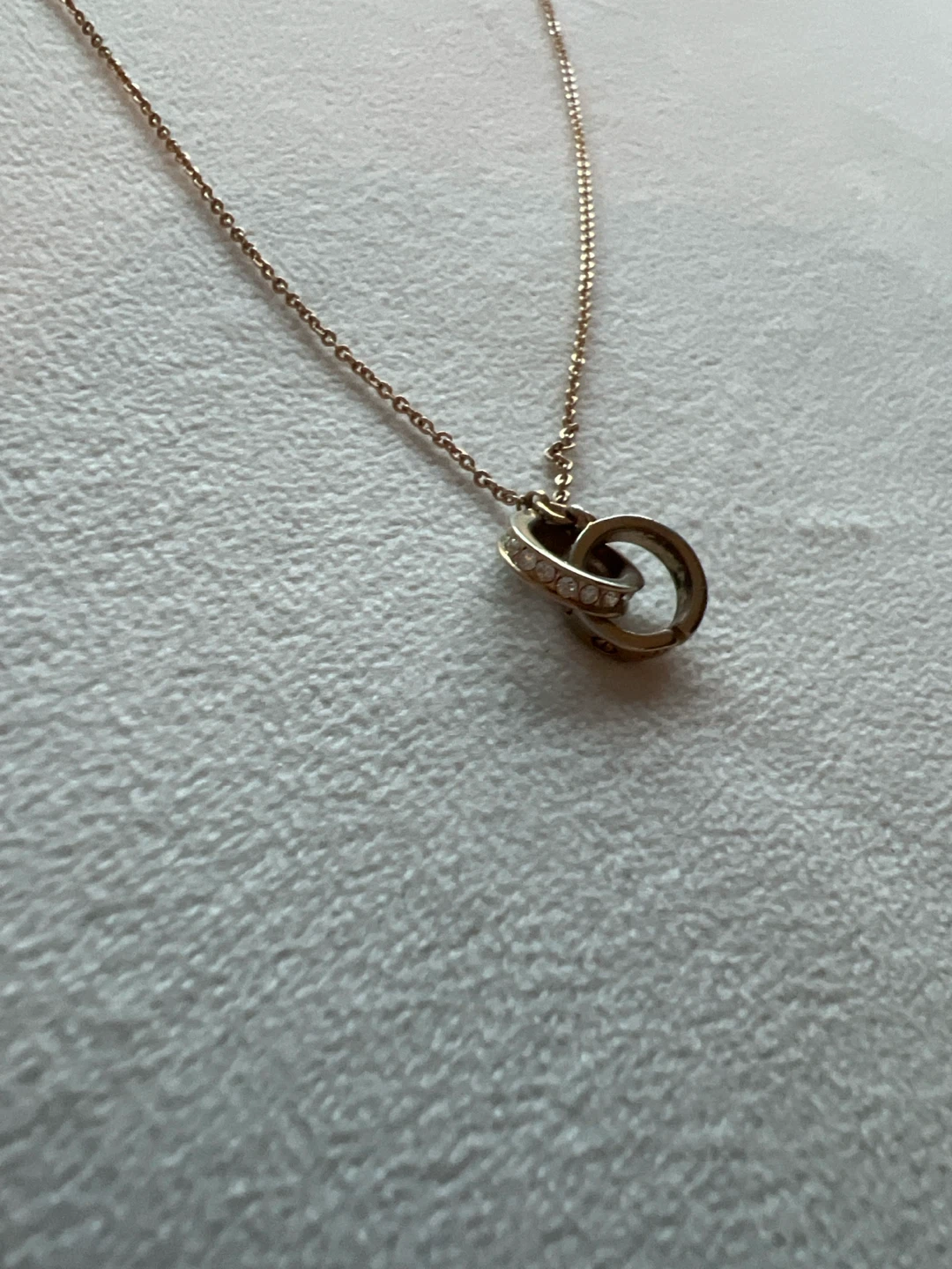 Gold color costume jewelry necklace - photo 4