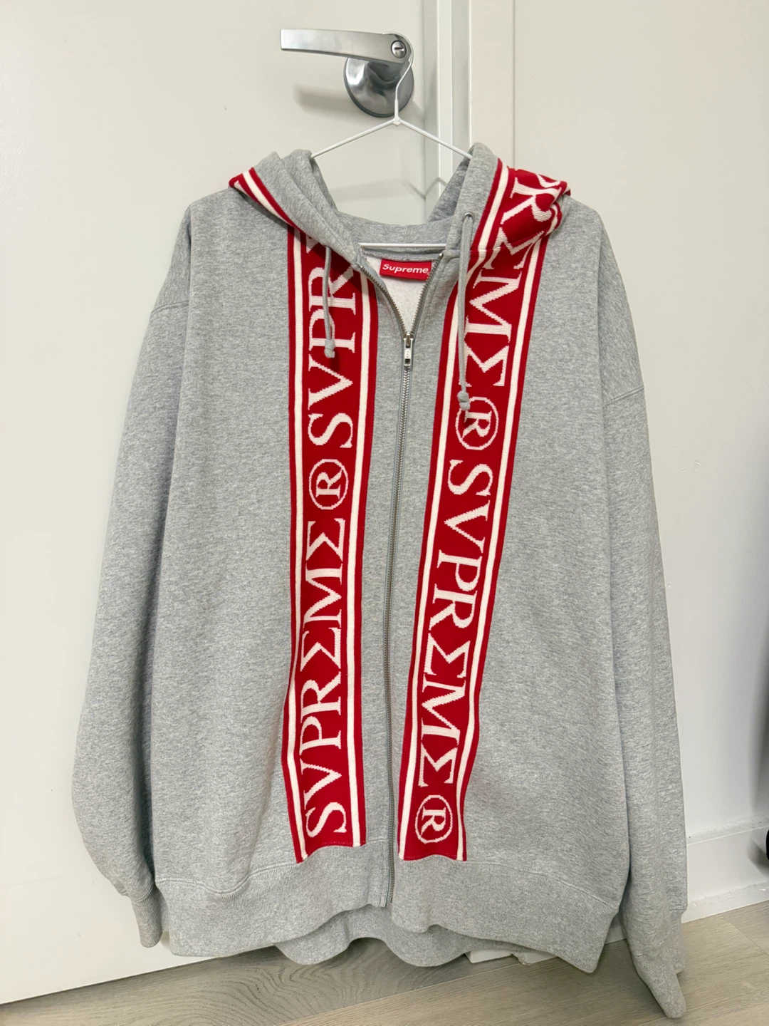 Supreme Roman Zip Up Hooded Sweatshirt