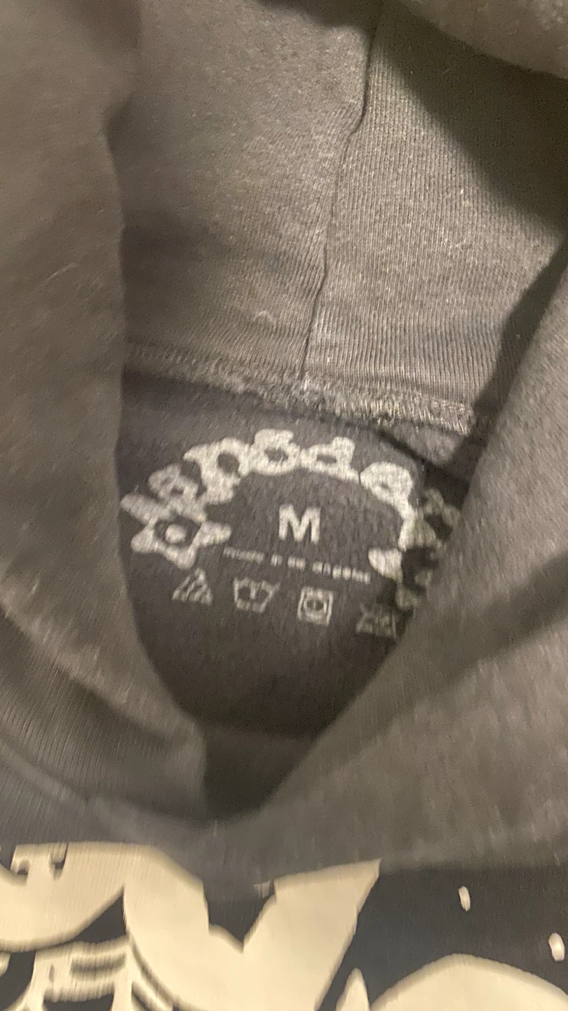 Authentic Black Sp5der Hoodie - photo 2