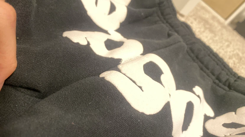 Sp5der Black Sweatpants Size Small
