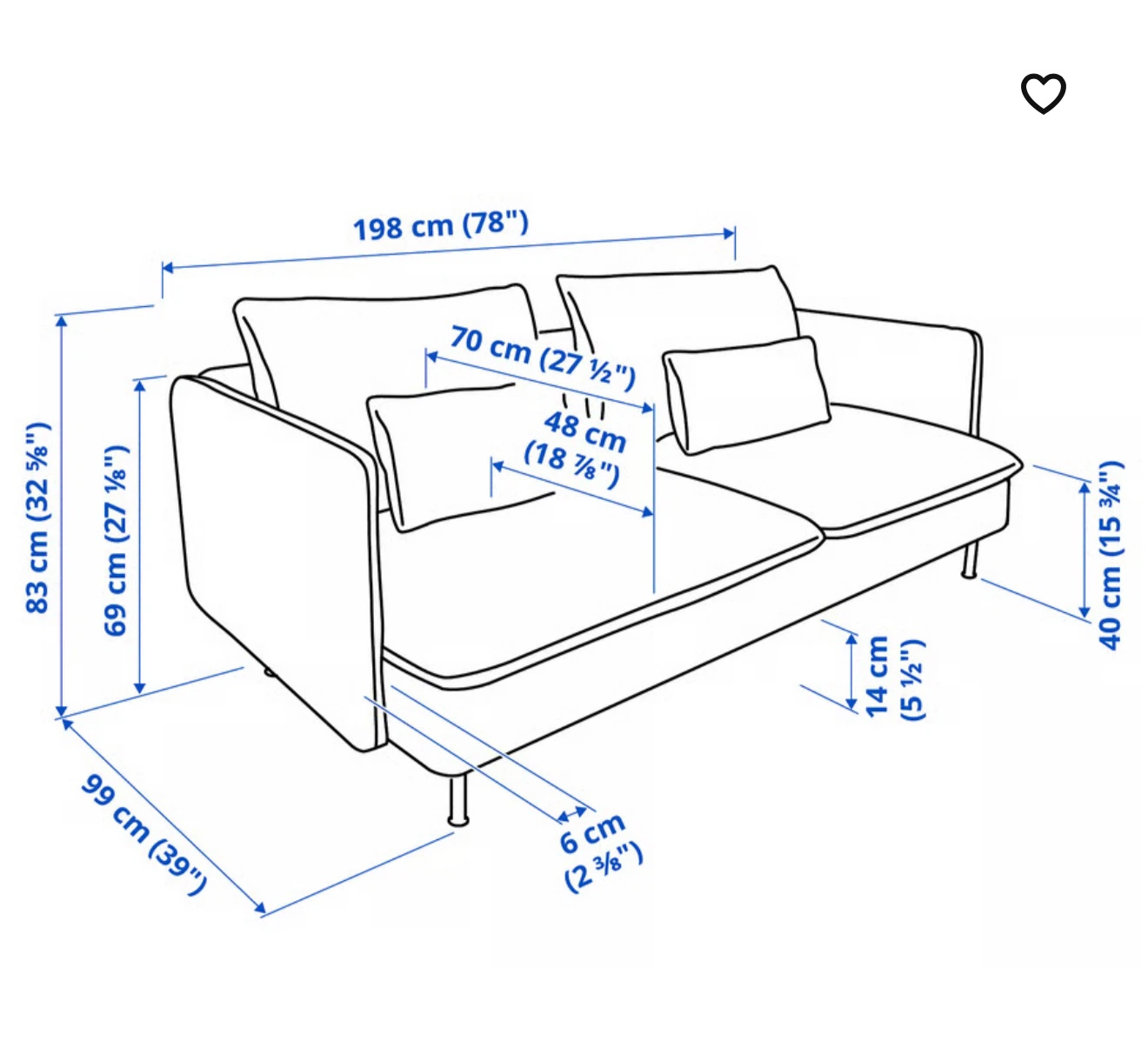 IKEA SÖDERHAMN Sofa - photo 2