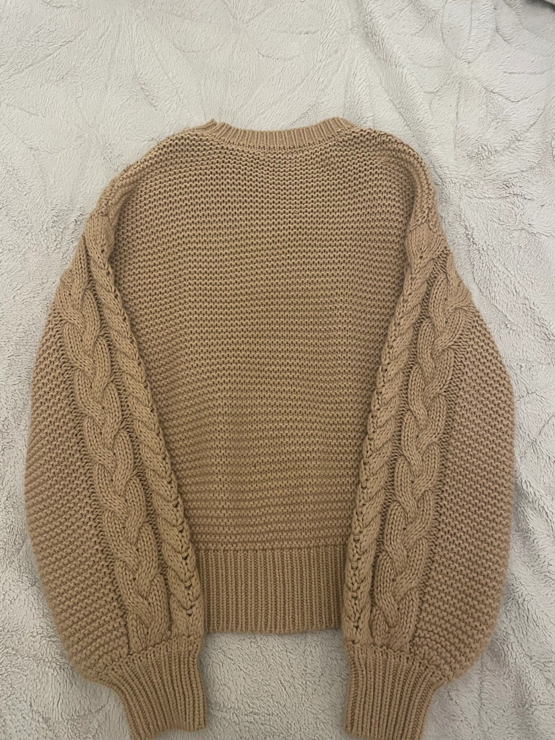 Dex Brown Knit Sweater - photo 2