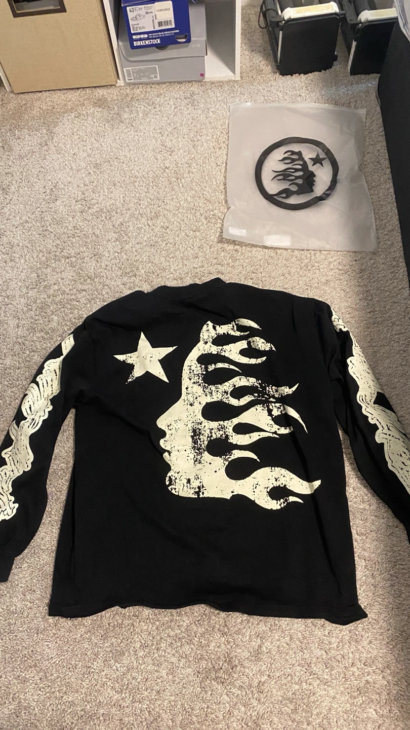 Hellstar Long Sleeve Shirt Black - photo 4