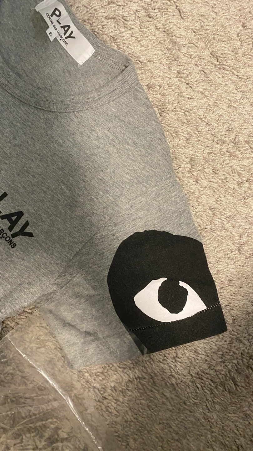 PLAY Comme des Garçons T-shirt - Grey - photo 3