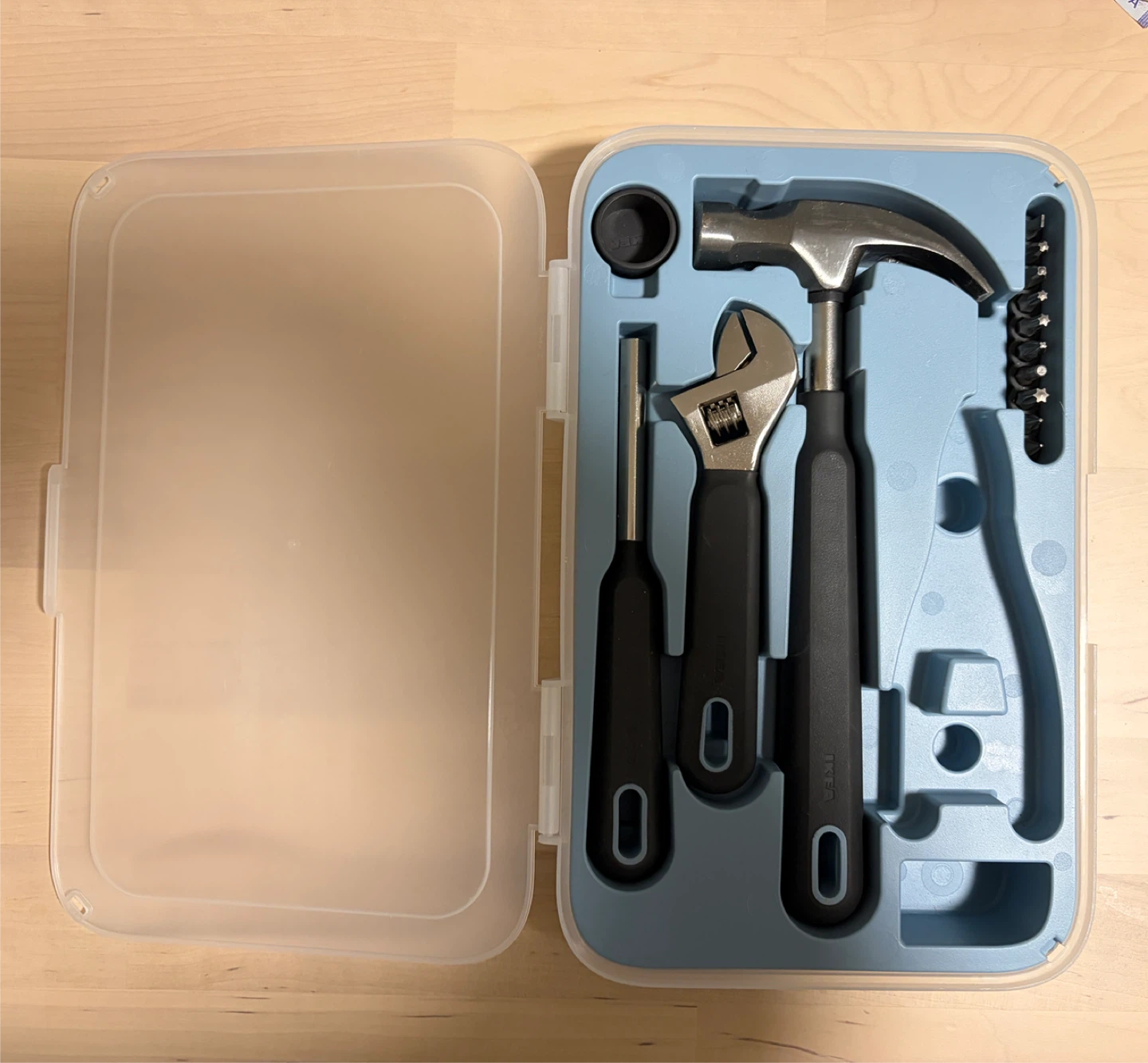 IKEA TRIXIG Tool Set with Storage Case (no pilers)