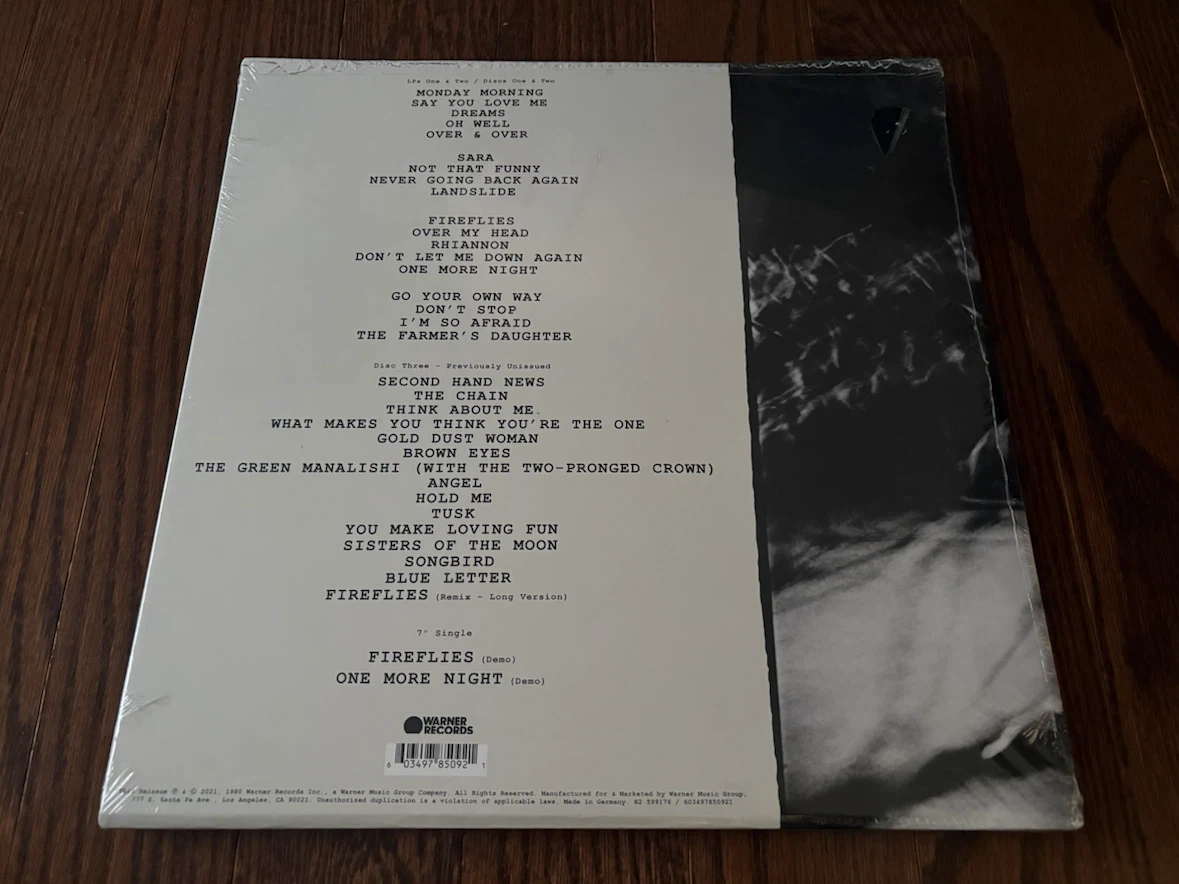 Fleetwood Mac Live Deluxe Limited Edition Vinyl Box Set - photo 2