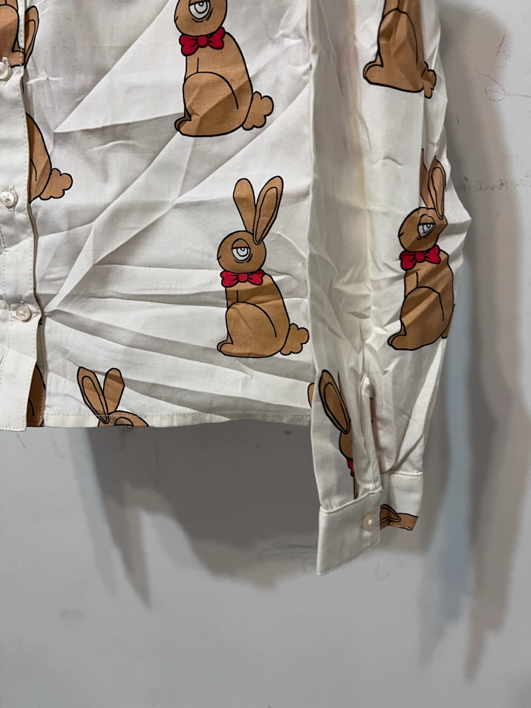 Mini Rodini Rabbit Woven Blouse – (Approx. 7–9 Years) - photo 3