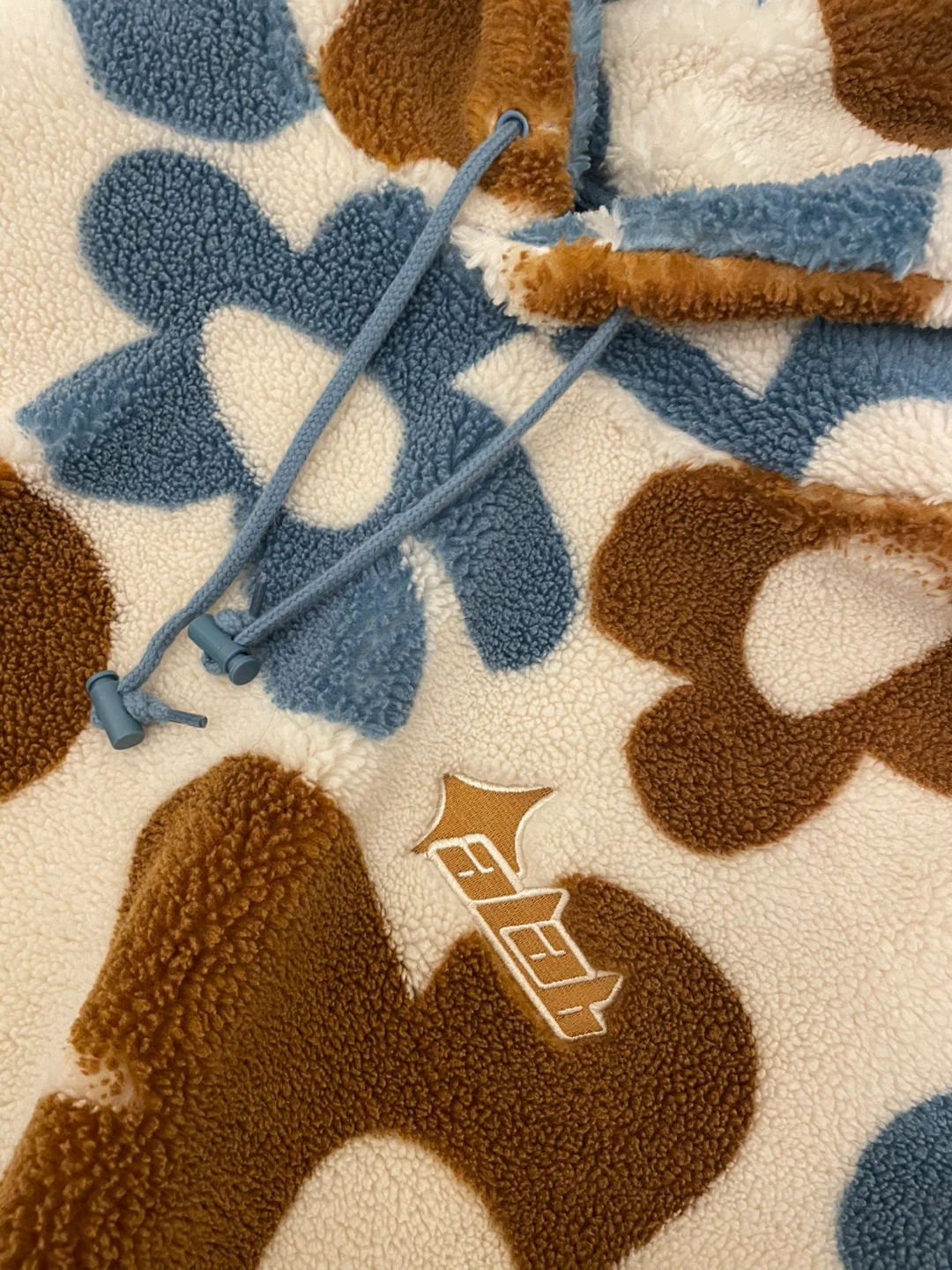 Floral Sherpa Fleece Hoodie - photo 2
