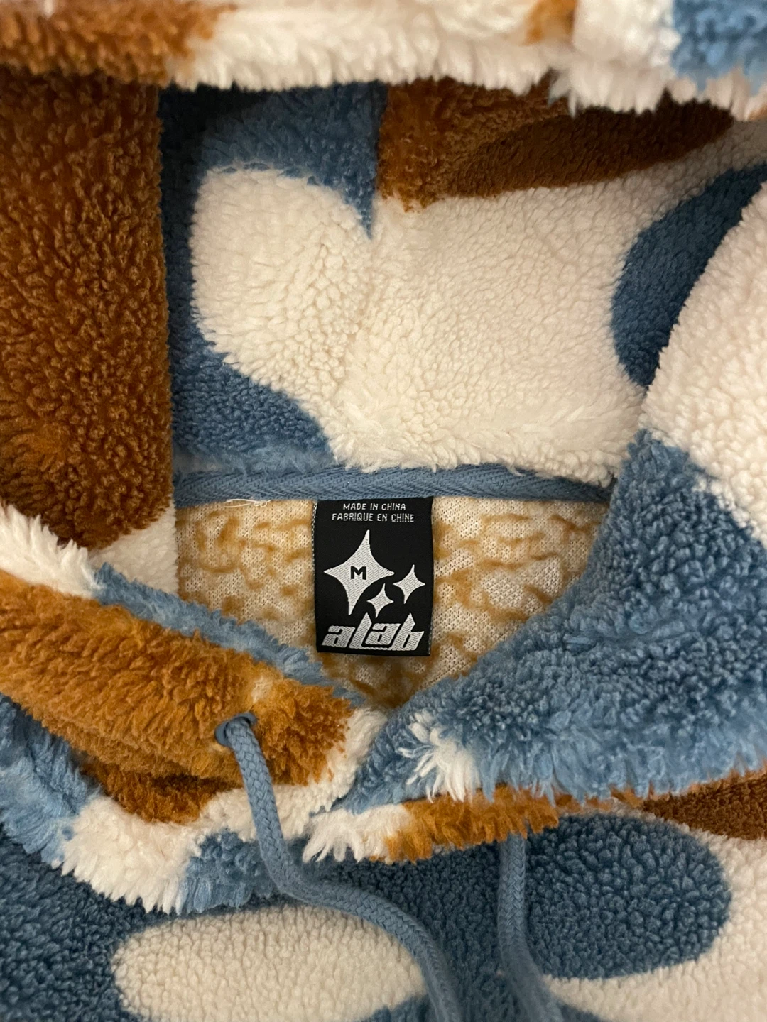 Floral Sherpa Fleece Hoodie - photo 4