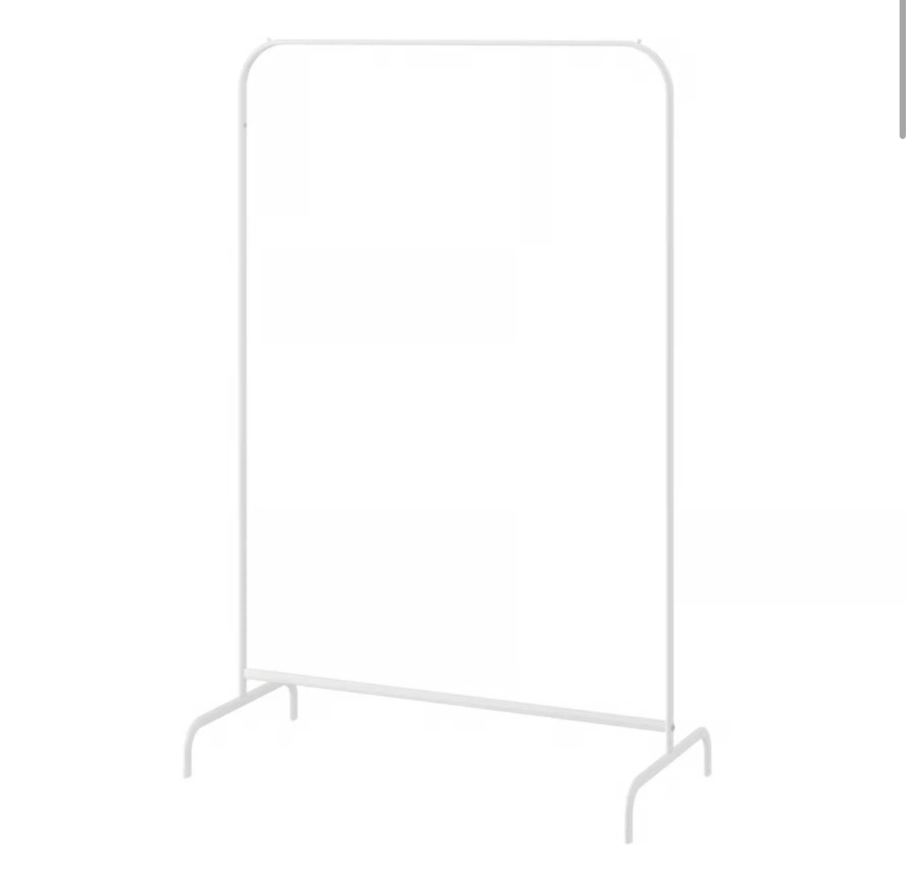 IKEA RIGGA Clothes Rack White