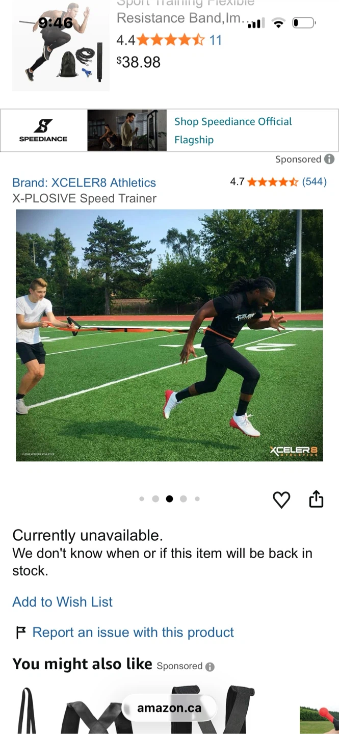 XCELER8 Athletics X-PLOSIVE Speed Trainer - photo 3
