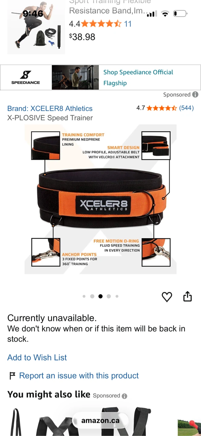XCELER8 Athletics X-PLOSIVE Speed Trainer - photo 5