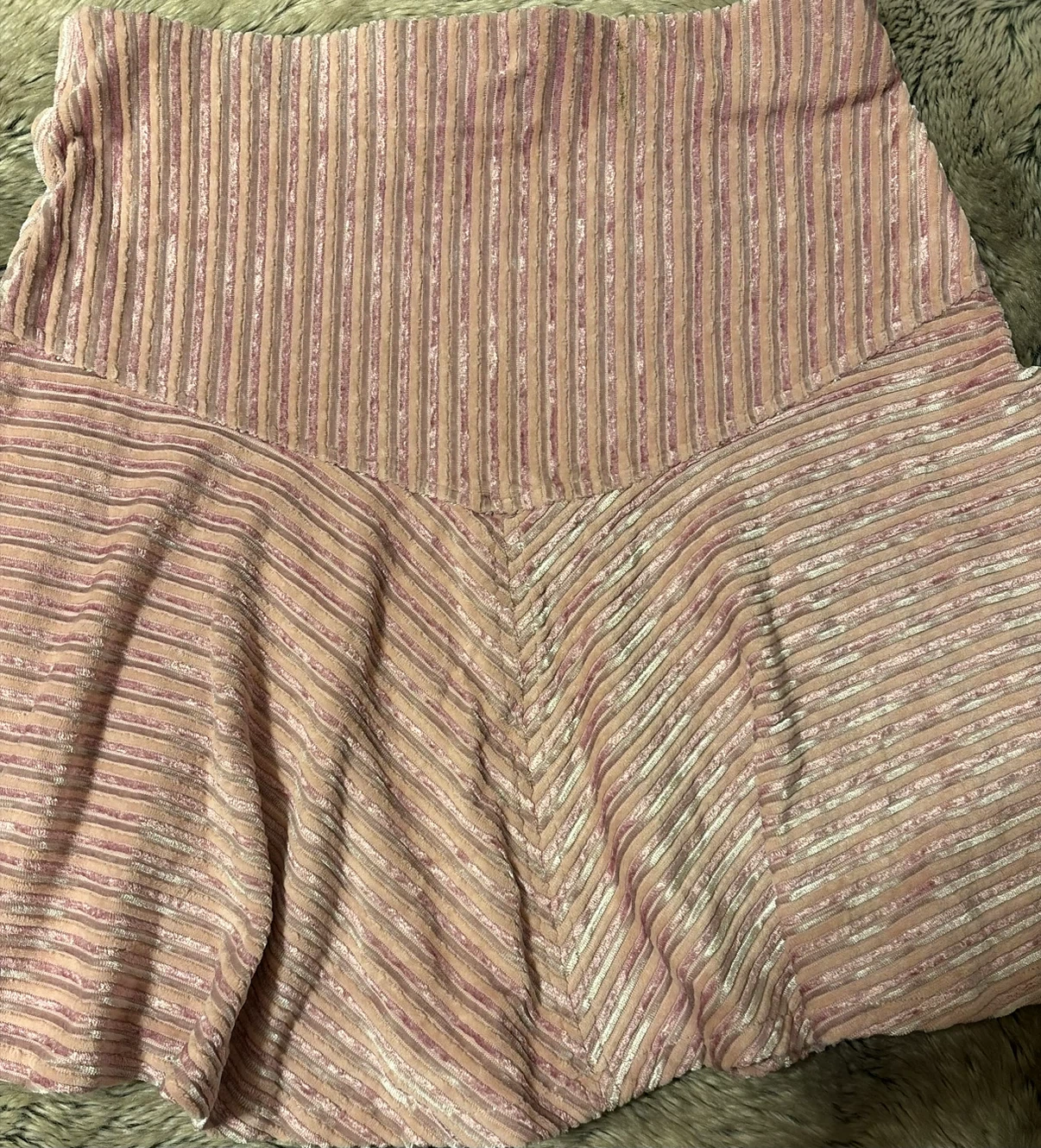Free People  candem ribbed corduroy mini skirt