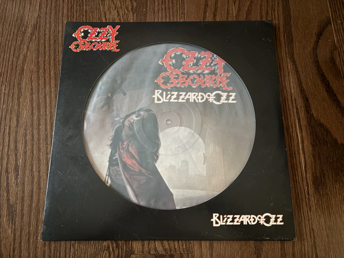 Ozzy Osbourne Blizzard of Ozz Picture Disc Vinyl