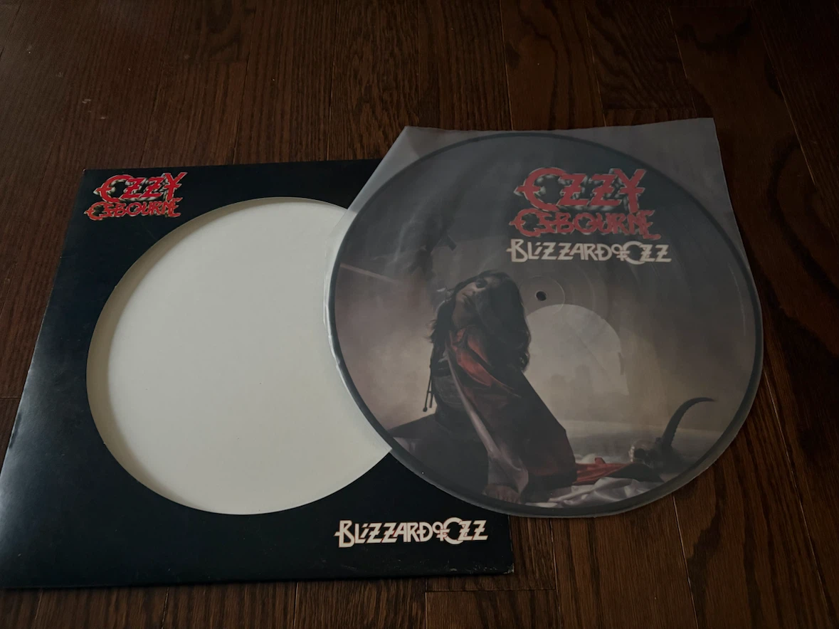 Ozzy Osbourne Blizzard of Ozz Picture Disc Vinyl - photo 3