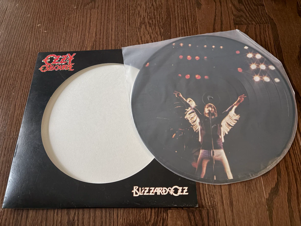 Ozzy Osbourne Blizzard of Ozz Picture Disc Vinyl - photo 4