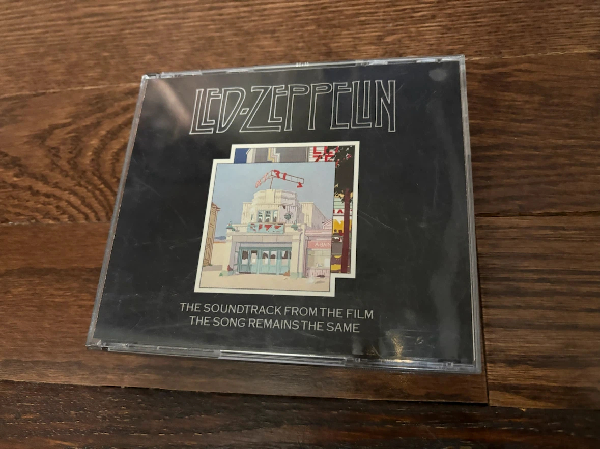 Led Zeppelin The Song Remains The Same CD Soundtrack