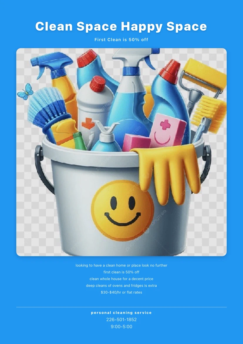 Looking for a clean place