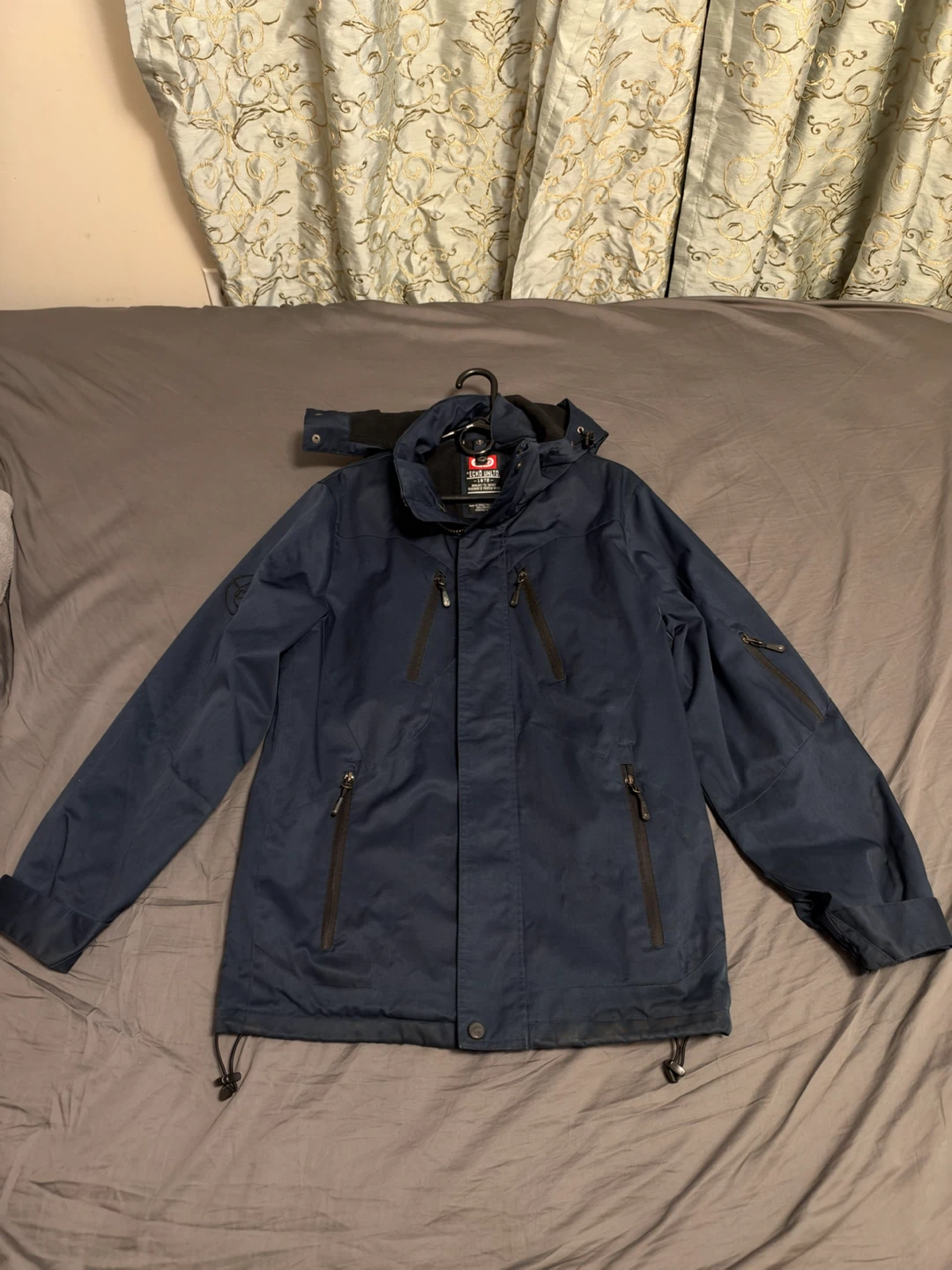 Ecko Unltd. Men's Winter Jacket, Navy, Small