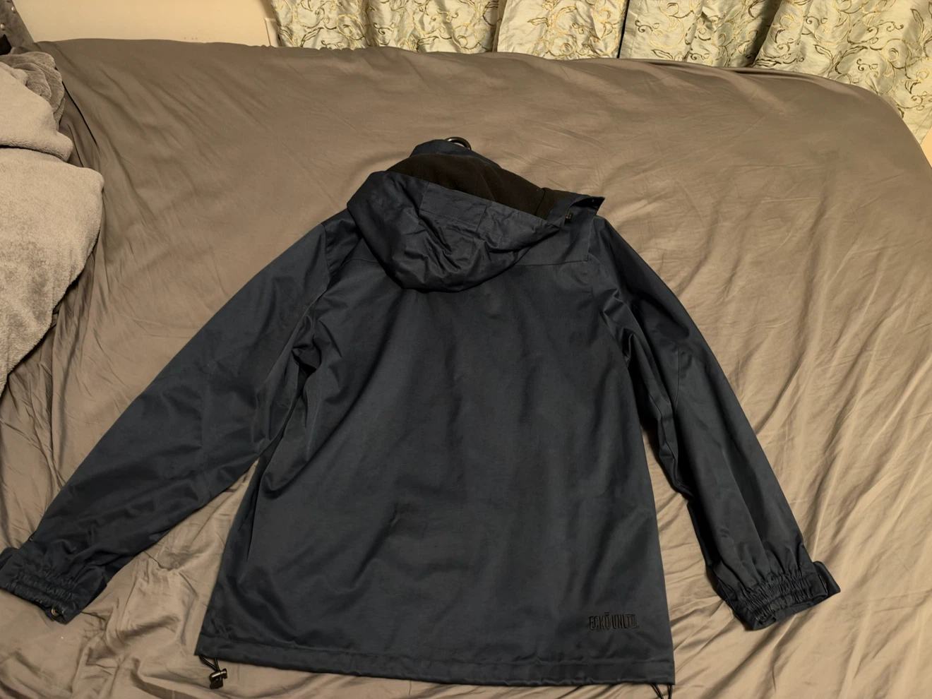Ecko Unltd. Men's Winter Jacket, Navy, Small - photo 5