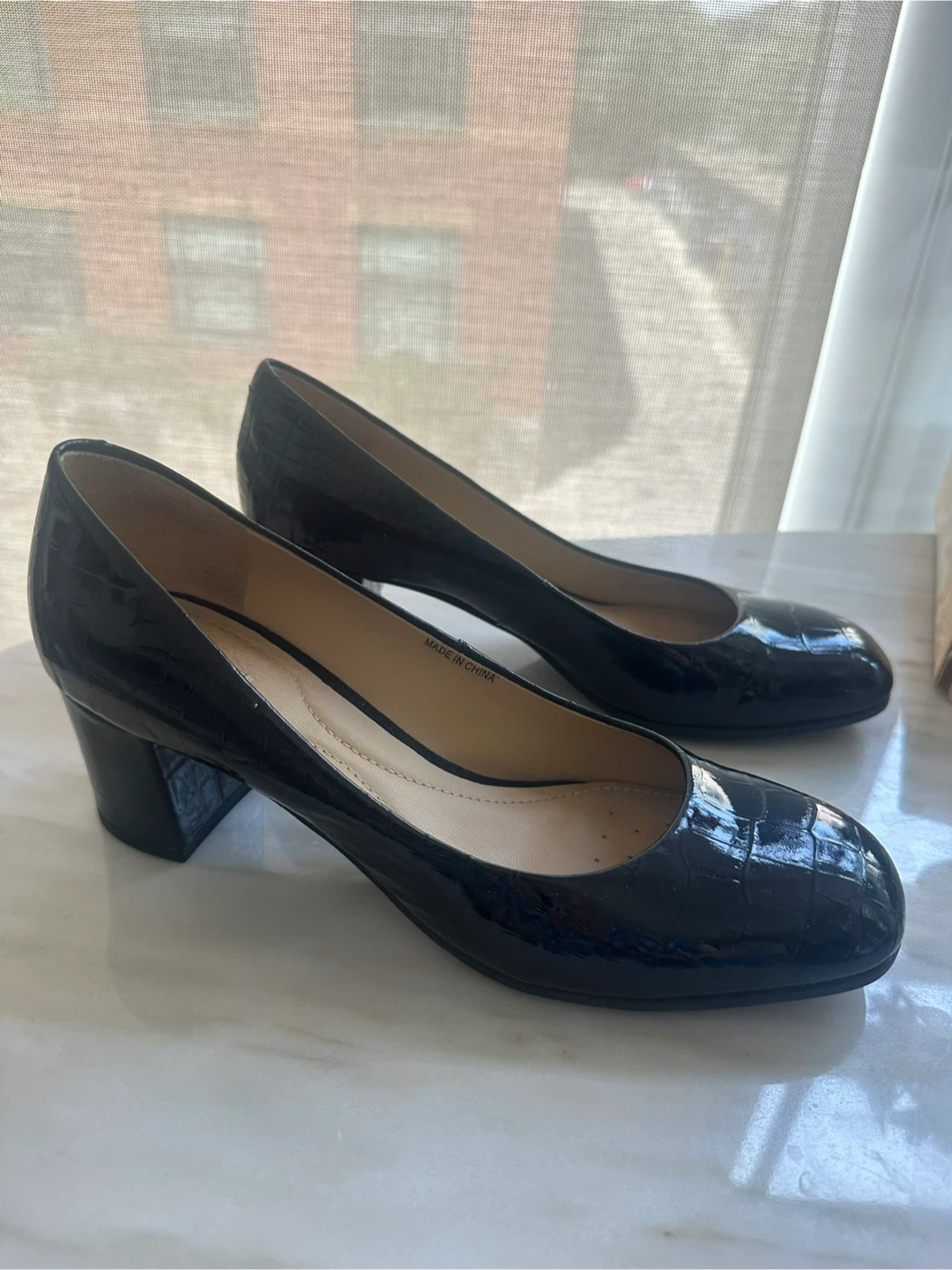 Geox Respira Patent Block Heels - photo 3