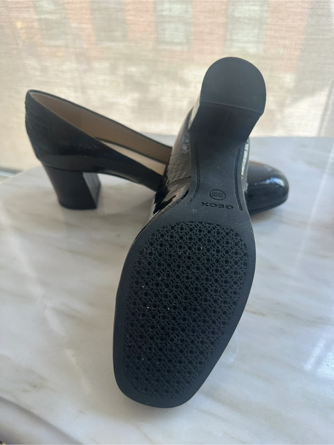 Geox Respira Patent Block Heels - photo 5