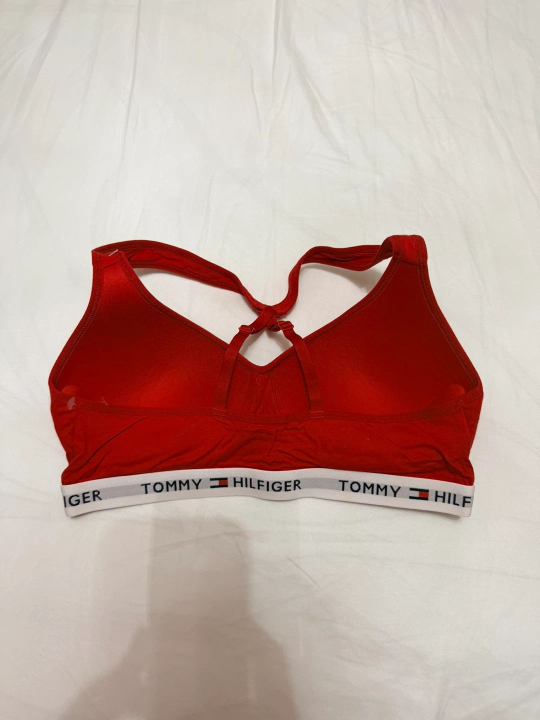 Tommy Hilfiger Red Padded Seamless Racerback Bralette - photo 3