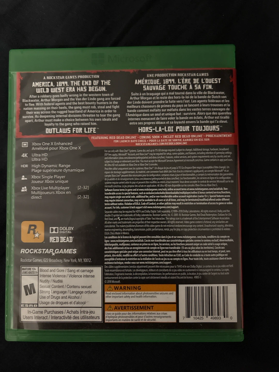 Red Dead Redemption 2 - Xbox - photo 2