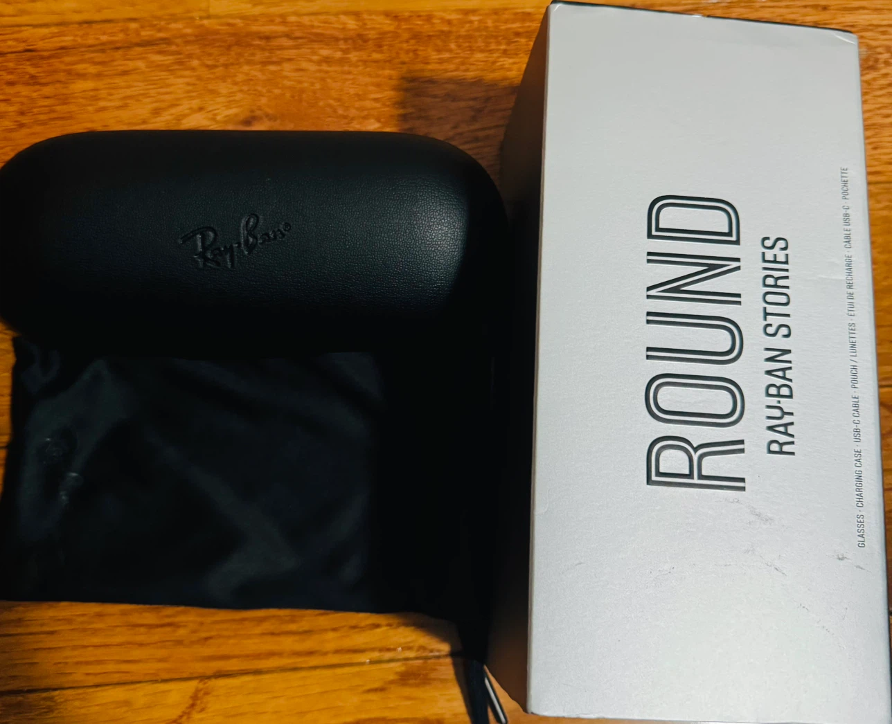 Ray-Ban Stories Round Smart Glasses - photo 3