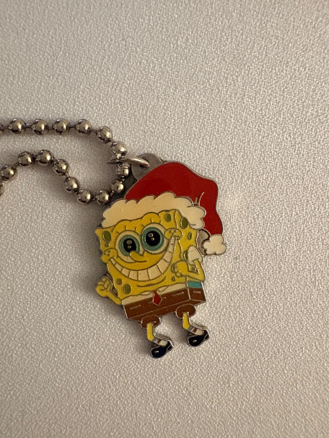 SpongeBob SquarePants Holiday Enamel Necklace