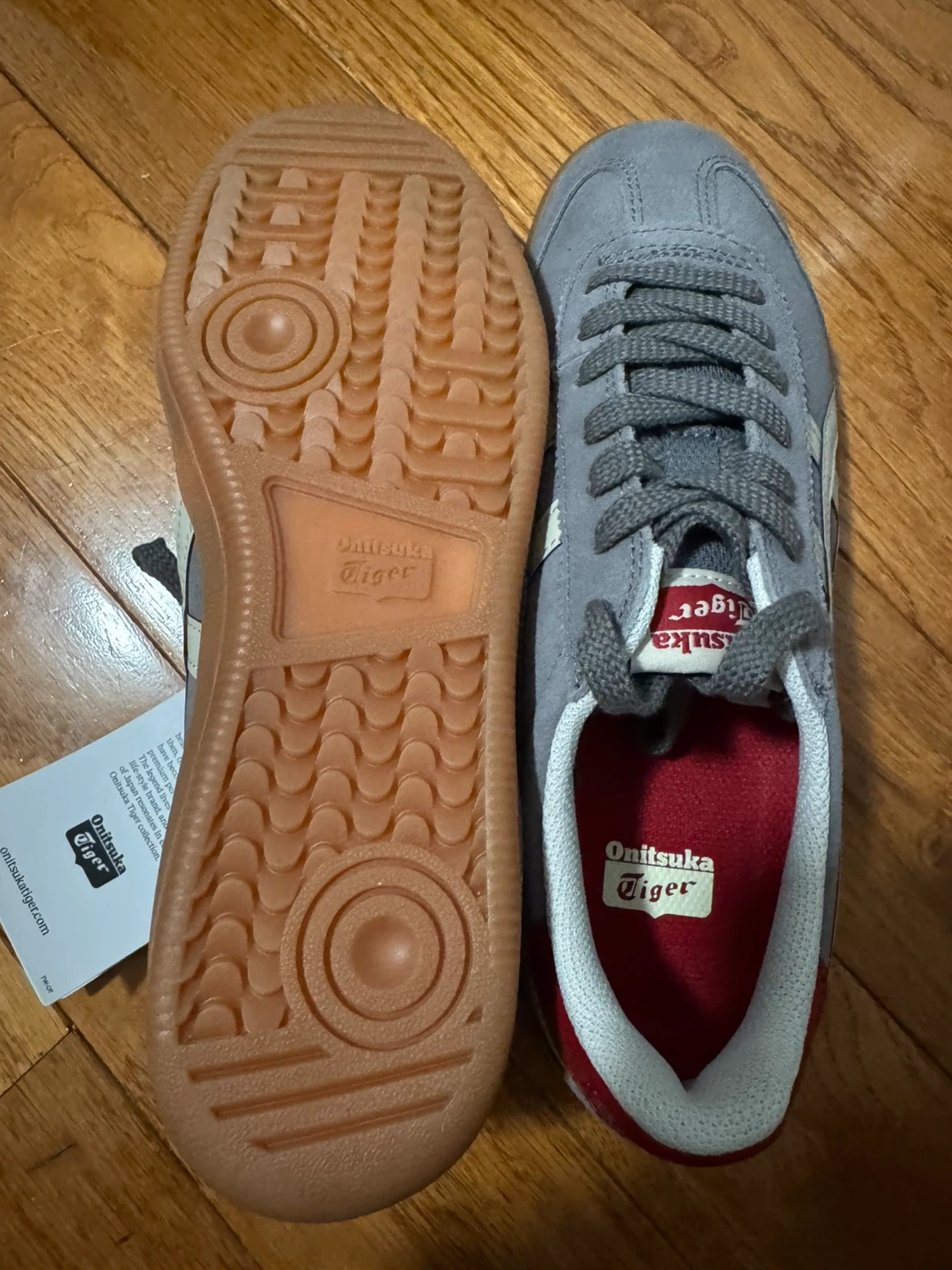 Onitsuka Tiger Sneakers Gray Suede - photo 2