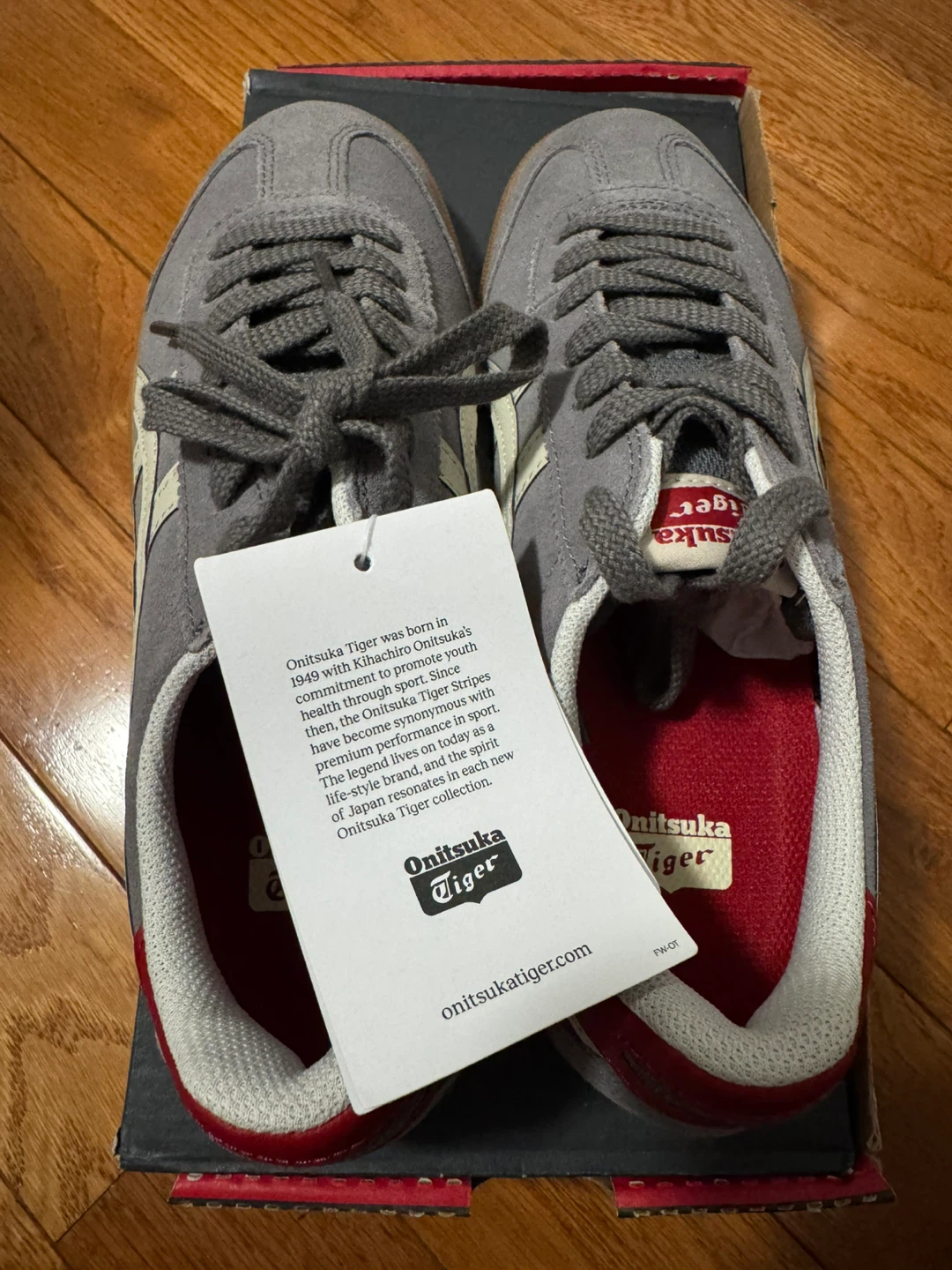 Onitsuka Tiger Sneakers Gray Suede - photo 3