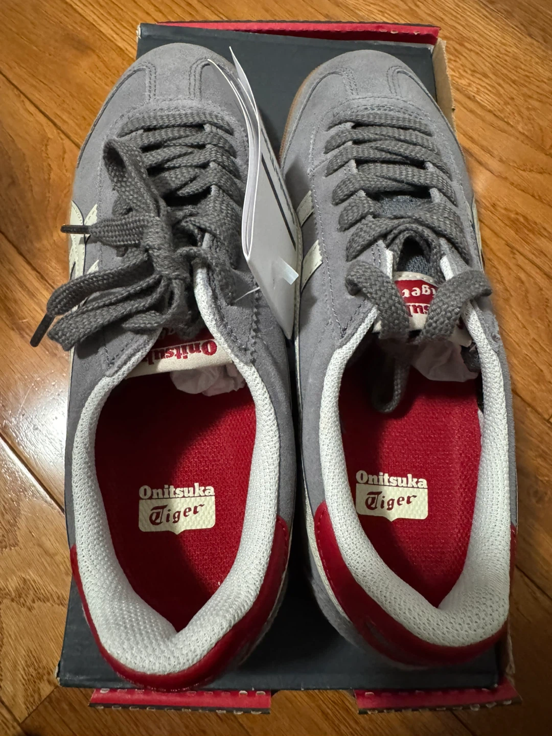 Onitsuka Tiger Sneakers Gray Suede - photo 4
