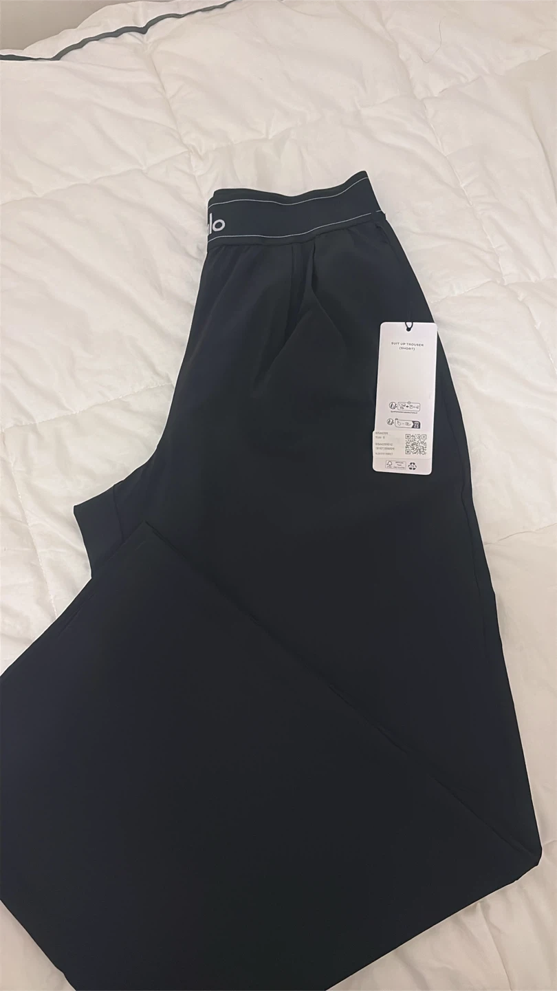 Alo Suit Up Trouser Short Black - photo 2