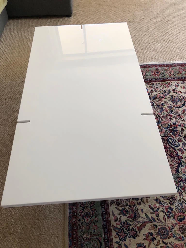 Modern White Coffee Table - photo 4