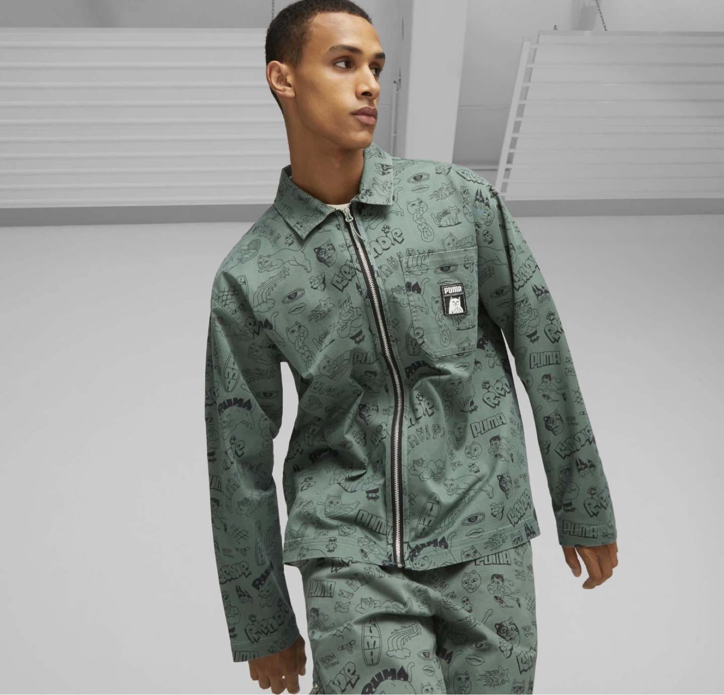 Puma x Ripndip AOP Woven Jacket - photo 2