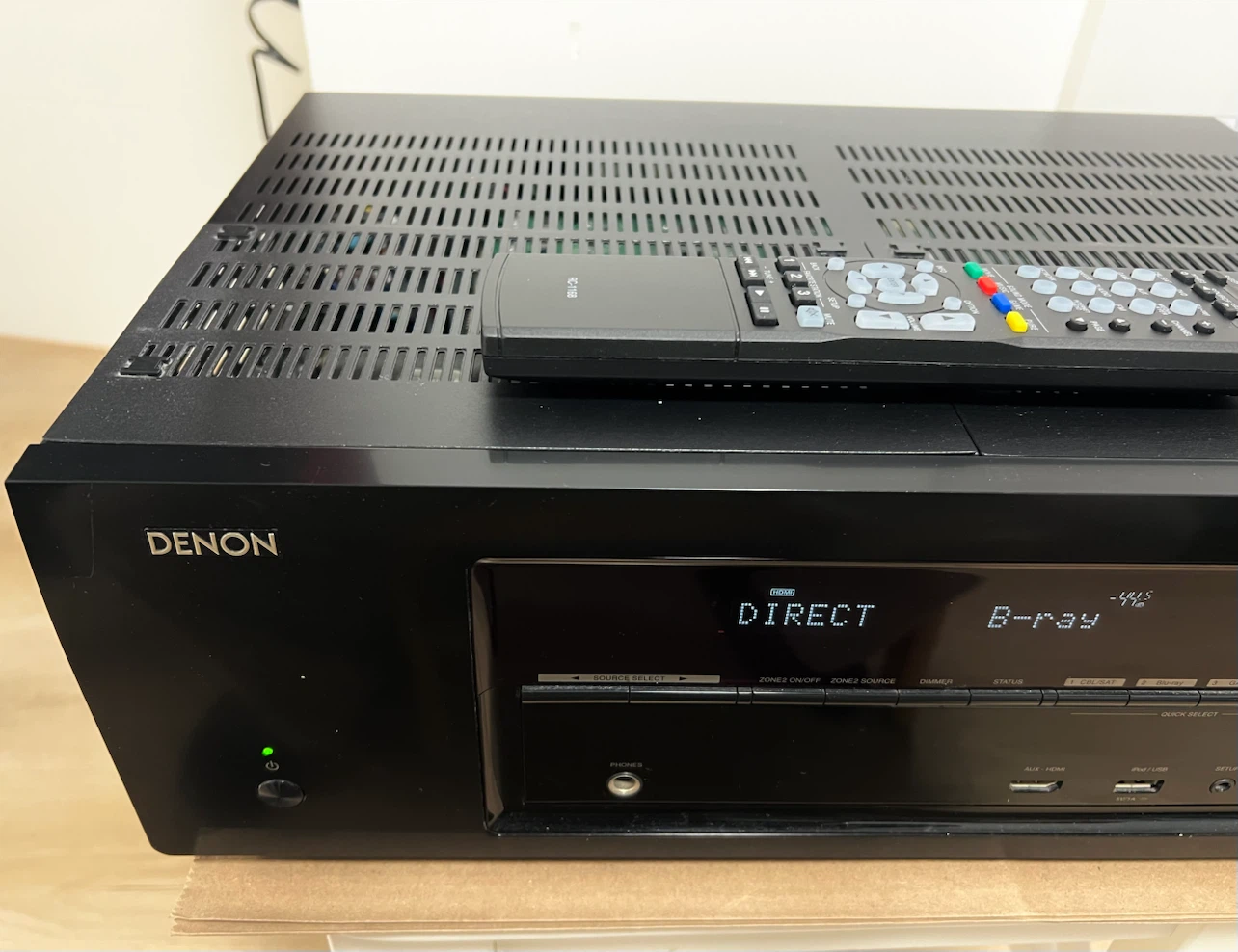 DENON A/V Receiver, 5-HDMI, ROKU, FireStick compatible - photo 2