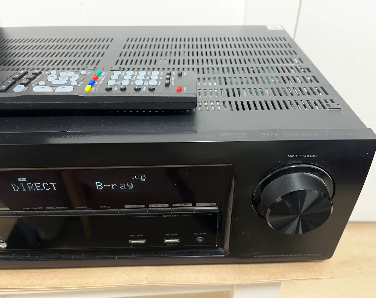 DENON A/V Receiver, 5-HDMI, ROKU, FireStick compatible - photo 3