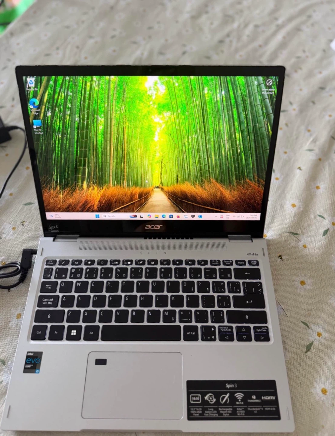 Acer Spin 3 13.3” 2-in-1  i5 / 16GB RAM / 512GB SSD