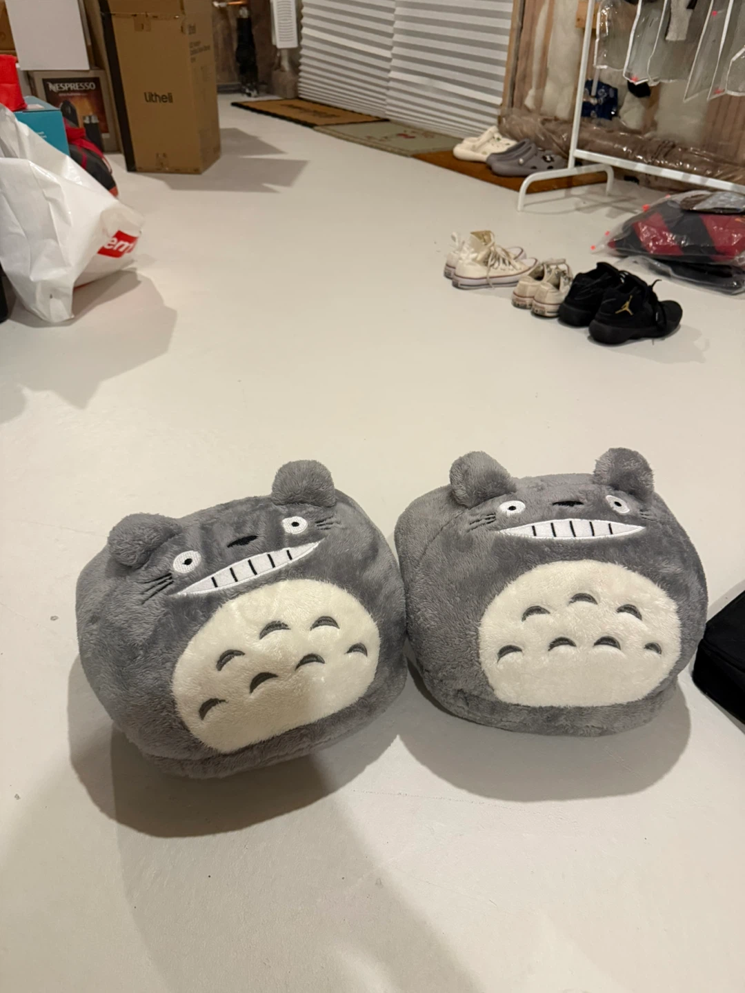 Totoro Plush Giant Slippers