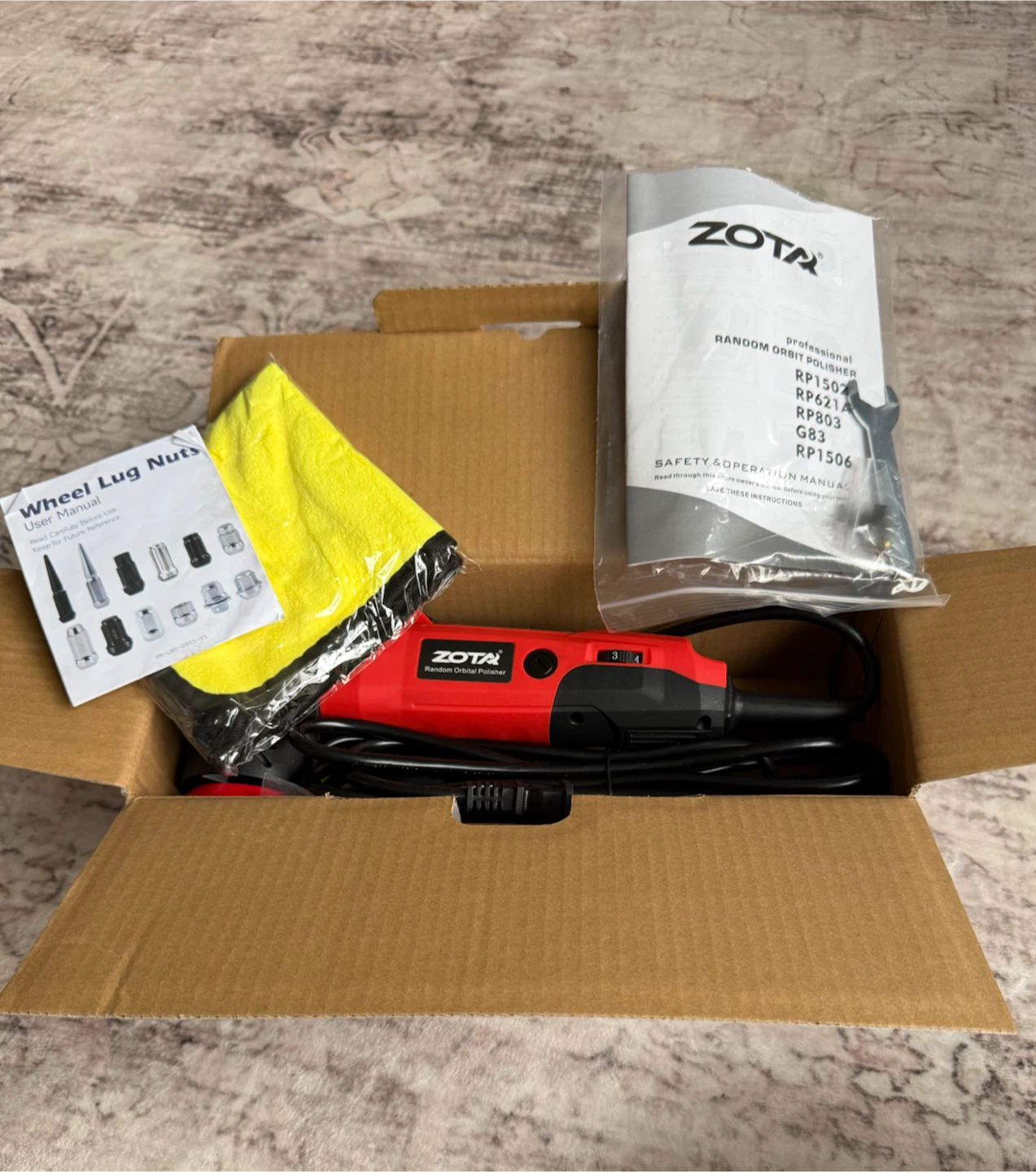 Zota Random Orbital Polisher RP803