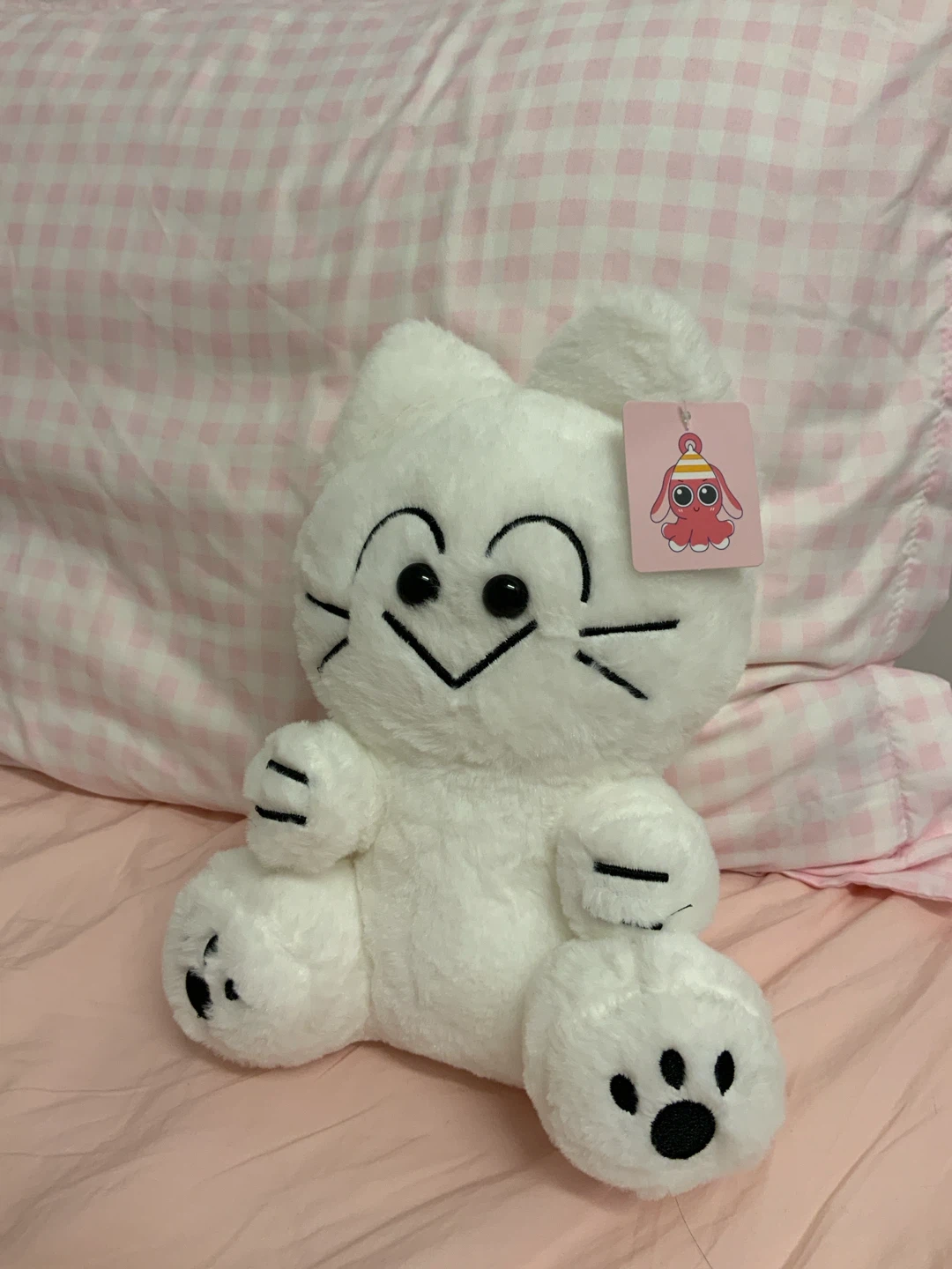 White Cat Plush Toy