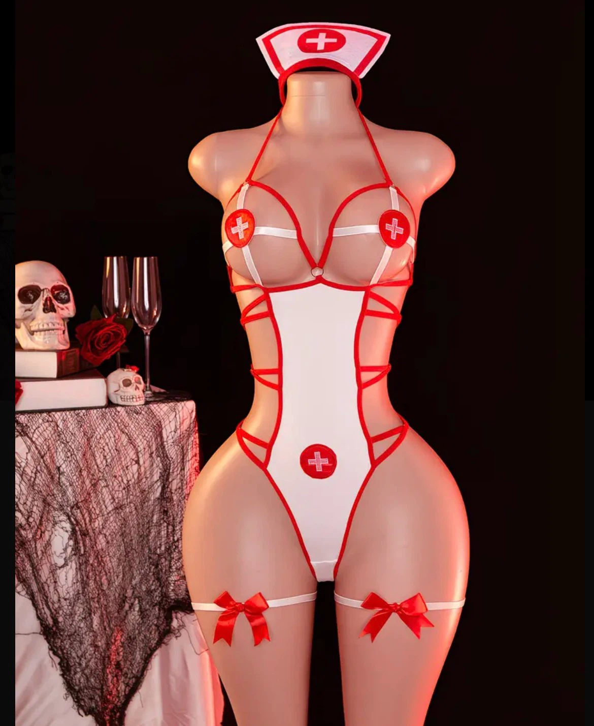 Nurse Themed Costume Lingerie Set
