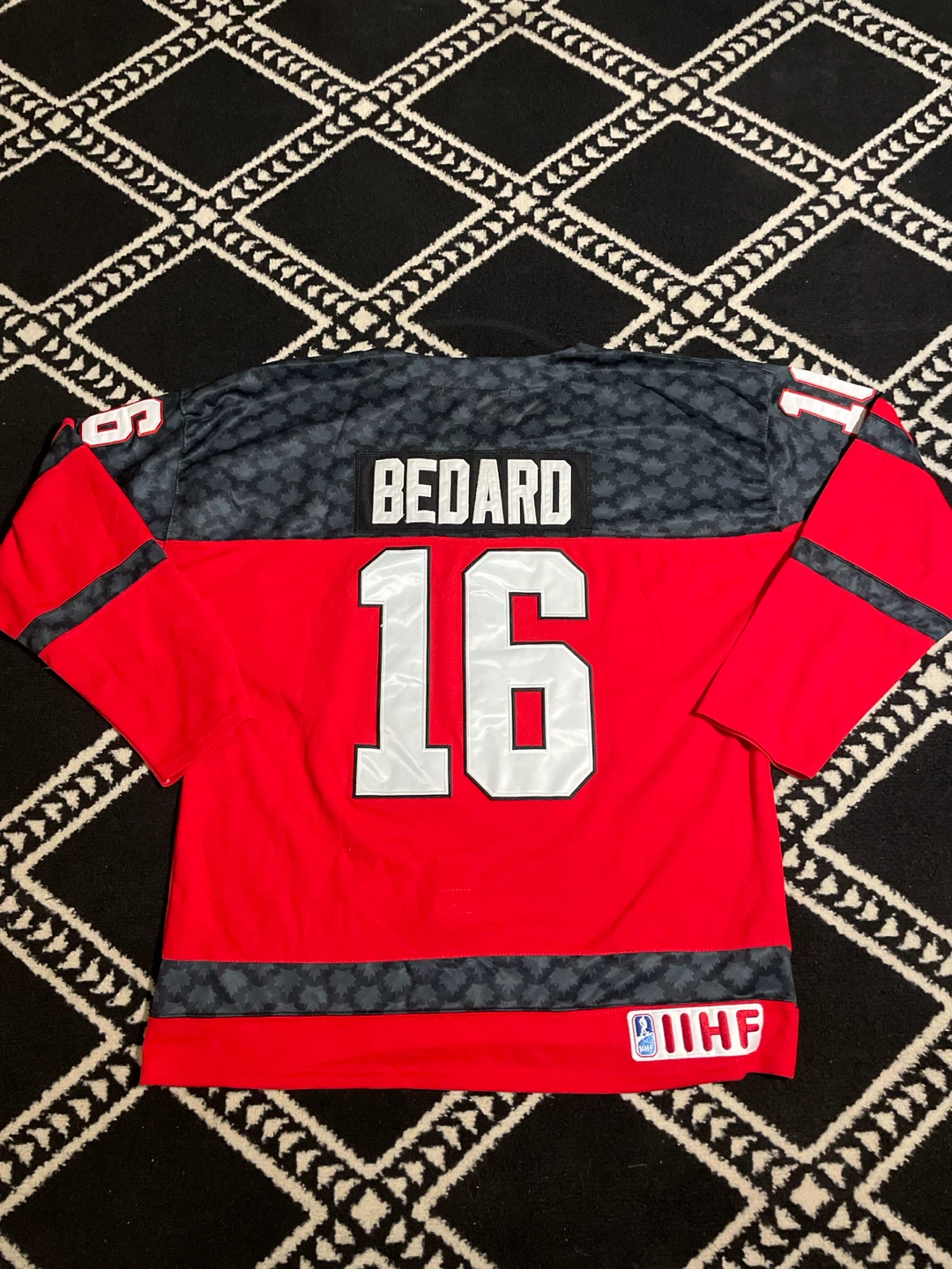 Nike Team Canada Bedard 16 Hockey Jersey size small - photo 2